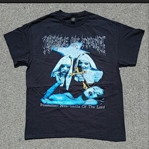 Cradle of Filth 2023 Possession Band T-Shirt Black Gildan Medium M Graphic Tee